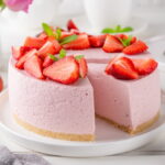 Kaastaart met aardbeien