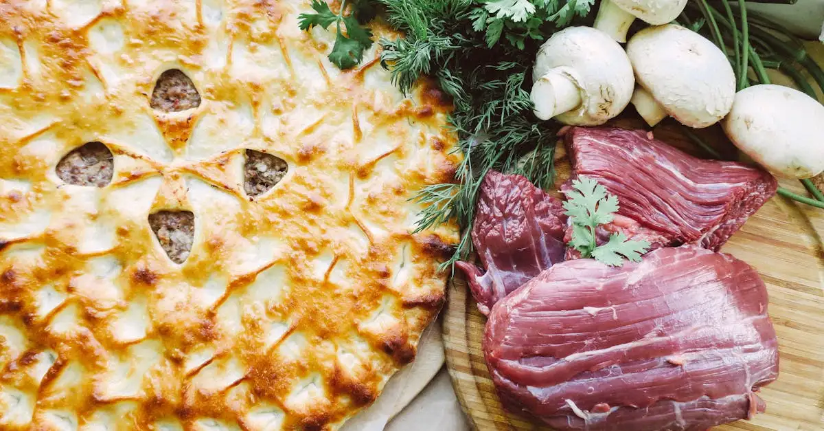 Hartige taart met champignons recept | Lekker & makkelijk