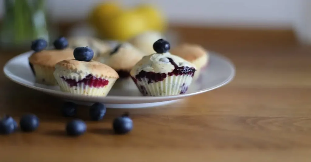Havermout muffins met bosbessen recept | Makkelijk & Lekker