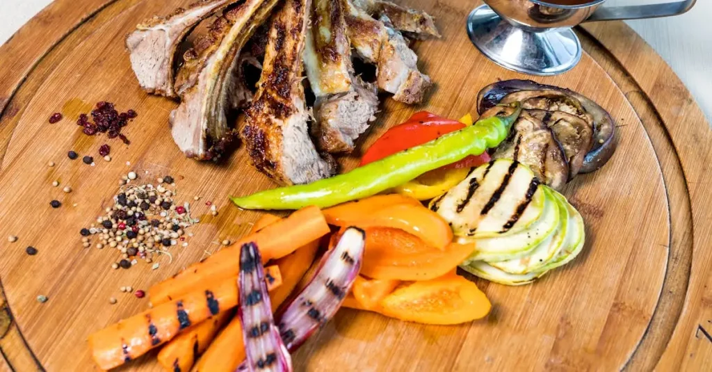 Lamskroontje met lentegroenten recept | Smakelijk & eenvoudig