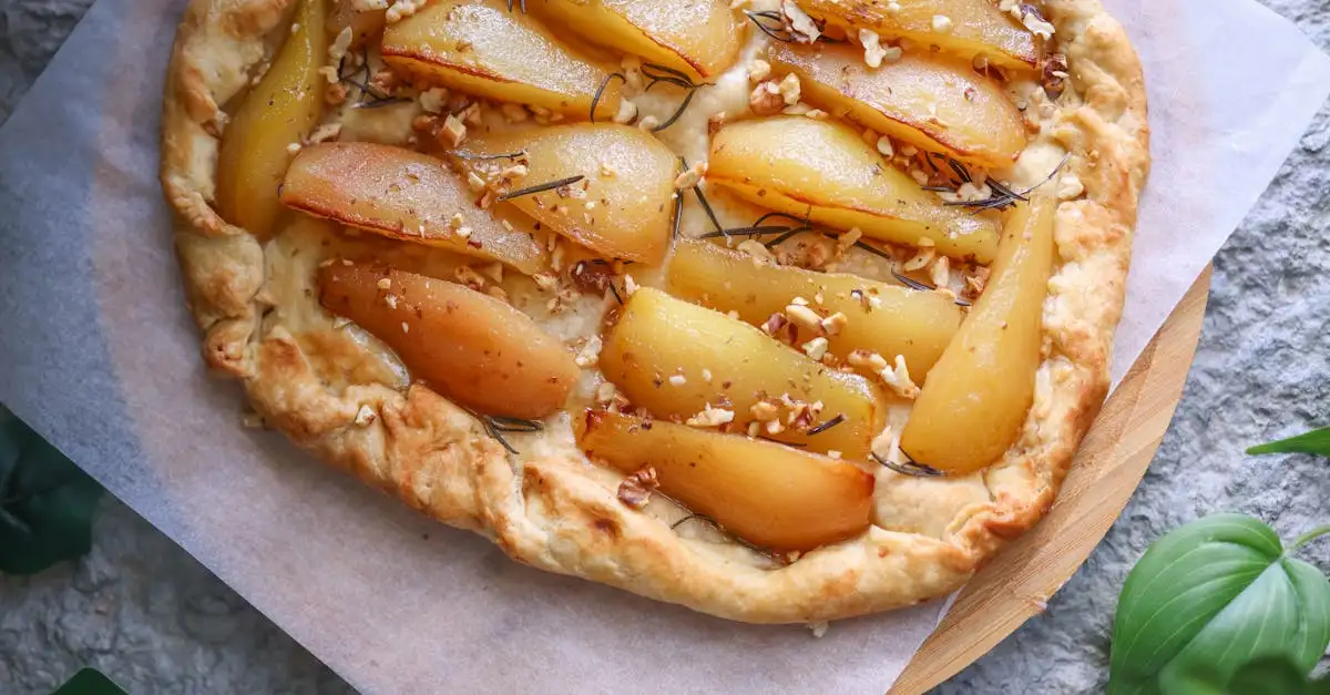 Perentaart met bladerdeeg recept | Makkelijk & Heerlijk